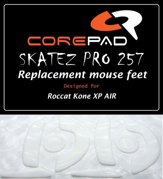 Hyperglides Hypergleits Hypergleids Corepad Skatez Roccat Kone XP AIR RGB